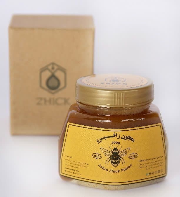 فروش فوری و استثنایی معجون 200 گرمی: ژل رویال، عسل ،عصاره گرد تاره و گرده گل زافیرو با ارسال رایگان و هدیه + کیفیت صادراتی